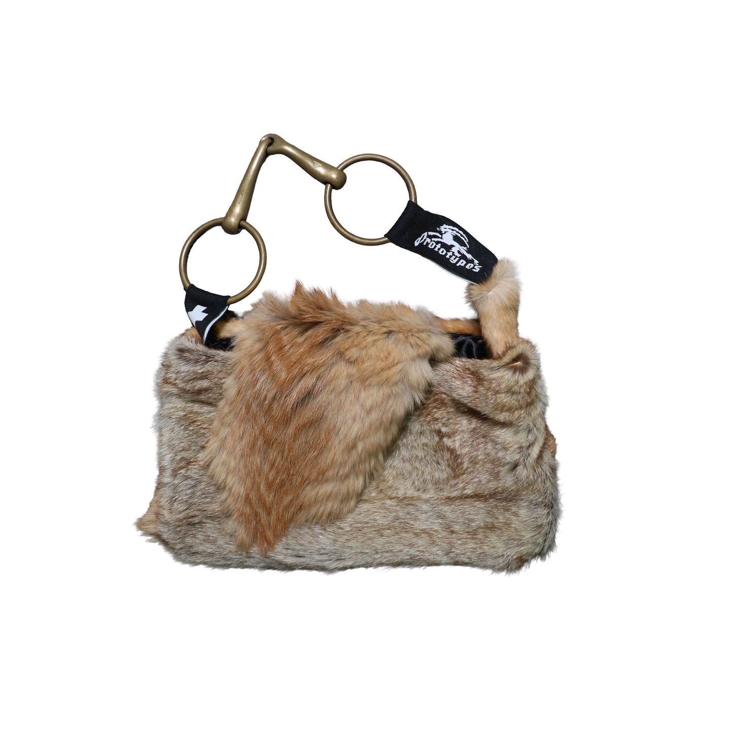 FUR STIRRUP BAG