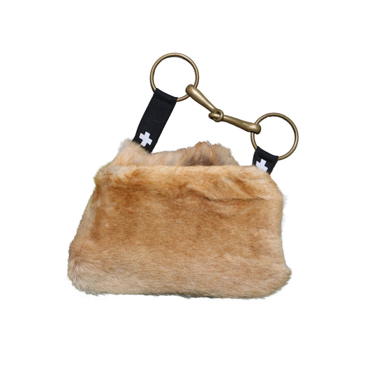 FUR STIRRUP BAG