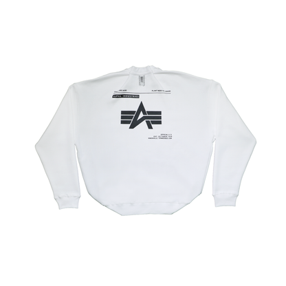 BOX PLEAT CREWNECK