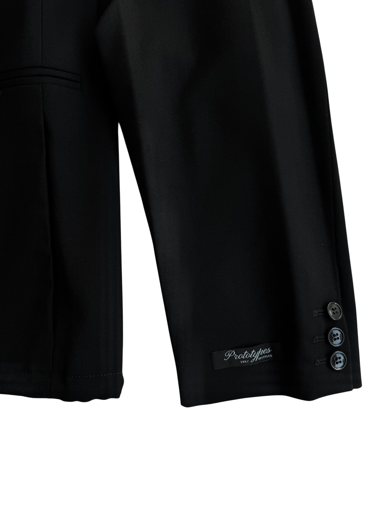 BACKLESS TAILORED JACKET