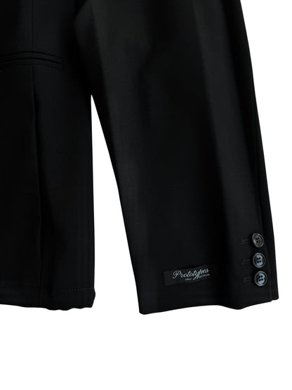 BACKLESS TAILORED JACKET