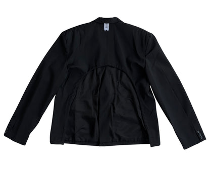 BACKLESS TAILORED JACKET