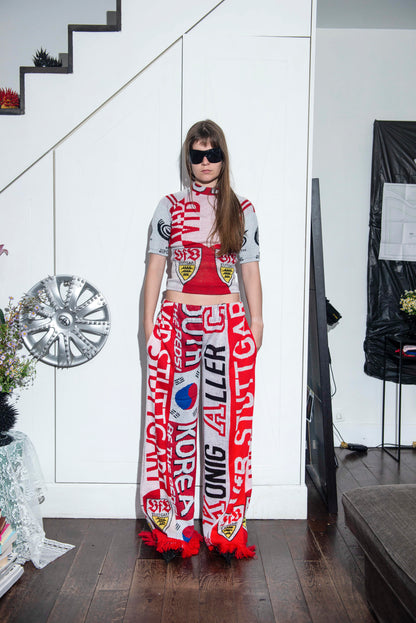 FOOTBALL SCARF TOP
