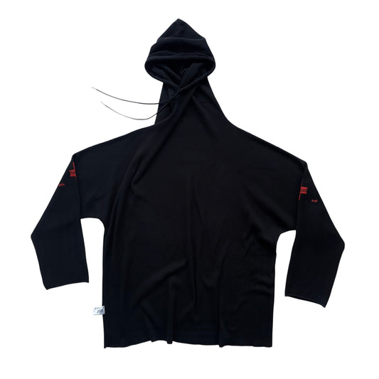 WAFFLE TWISTED HOODIE