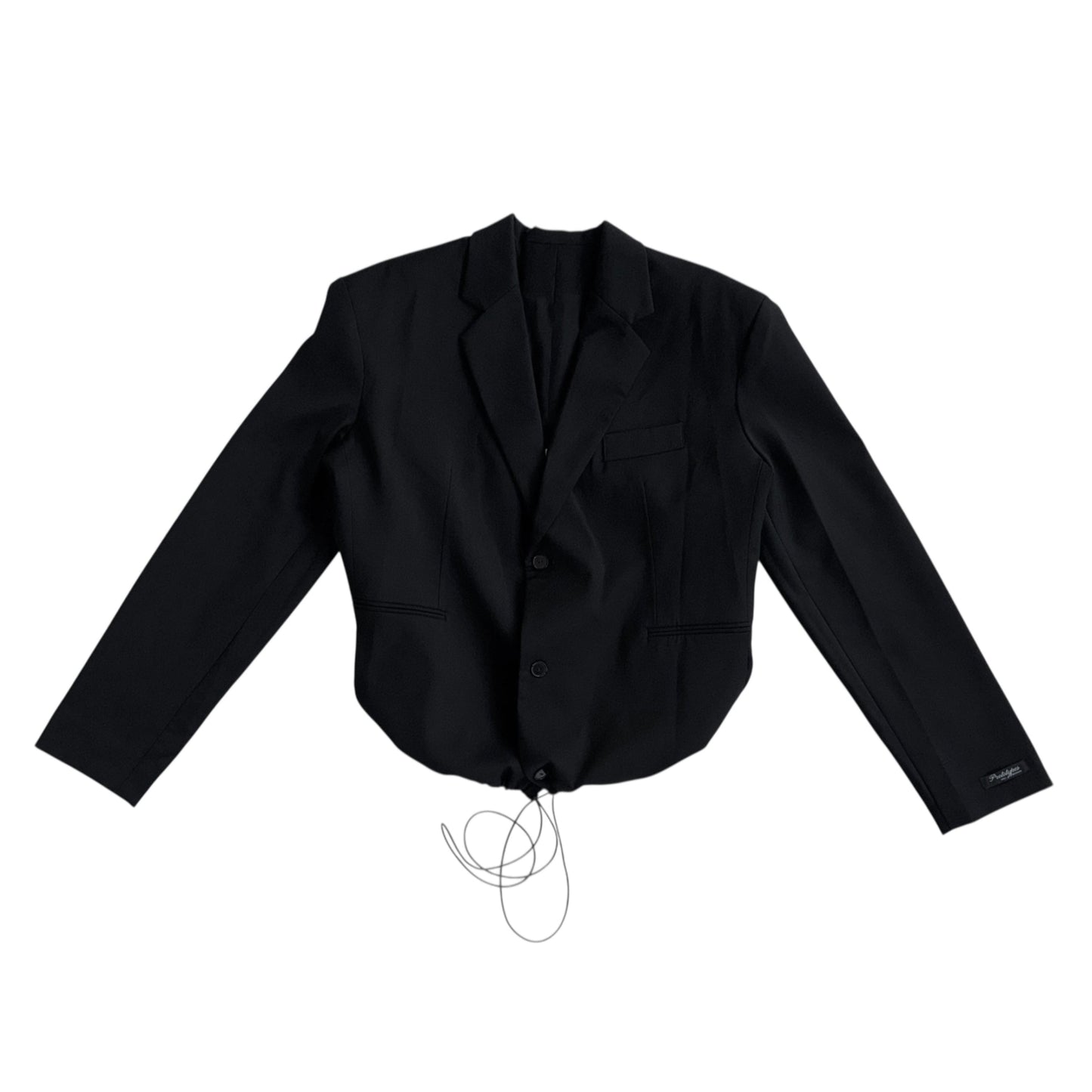 BACKLESS TAILORED JACKET