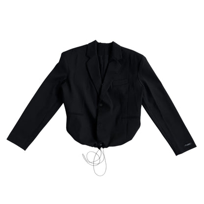 BACKLESS TAILORED JACKET