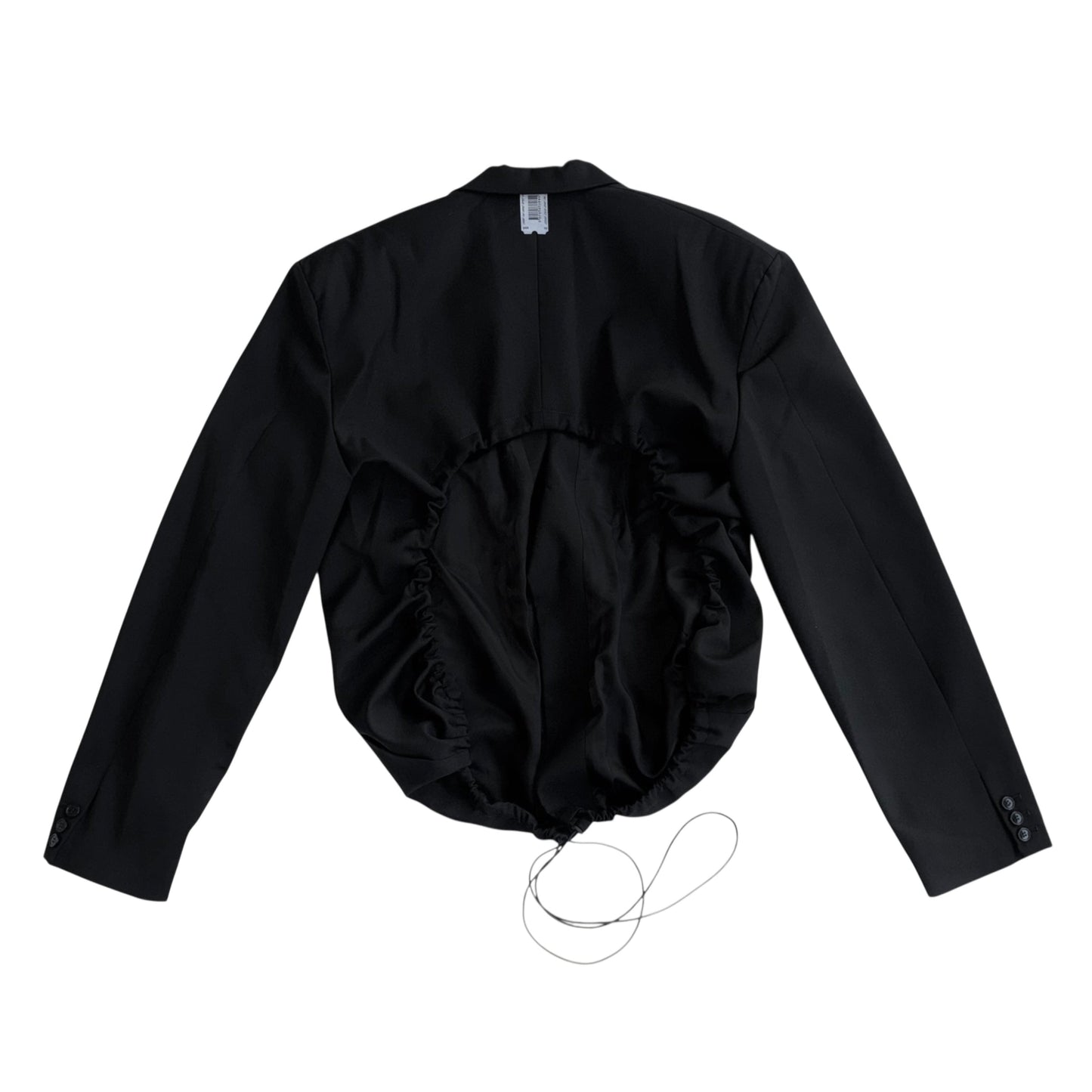 BACKLESS TAILORED JACKET