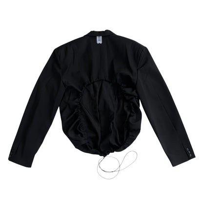 BACKLESS TAILORED JACKET