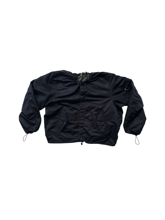 DEFLATED & REVERSIBLE BOMBER JACKET