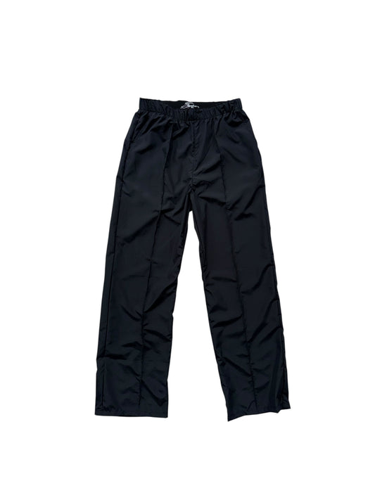 ELASTICATED NYLON TAILORED PANTS