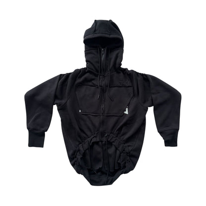 TOGGLE ZIP-UP HOODIE